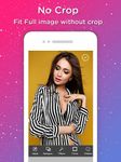 Insta Square Size Pic Editor captura de pantalla apk 