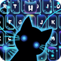 Tema de Teclado Neon Stalker Cat apk icono
