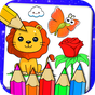 Icona Drawing and Coloring Book Game