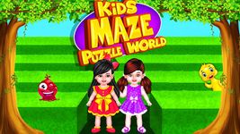 Captura de tela do apk Kids Maze : Educational Puzzle World 19