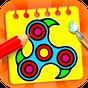 Icoană Fidget Spinner Coloring Book & Drawing Game