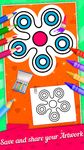 Captură de ecran Fidget Spinner Coloring Book & Drawing Game apk 1