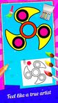 Captură de ecran Fidget Spinner Coloring Book & Drawing Game apk 