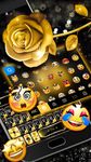Tangkapan layar apk Tema Keyboard Gold Rose Lux 2