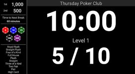 Screenshot 4 di Blinds Are Up! Poker Timer apk