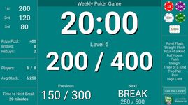 Screenshot 8 di Blinds Are Up! Poker Timer apk