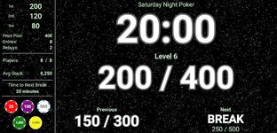 Screenshot 17 di Blinds Are Up! Poker Timer apk