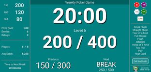 Blinds Are Up! Poker Timer zrzut z ekranu apk 10