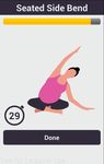 Captura de tela do apk Exercícios da ioga da gravidez 16