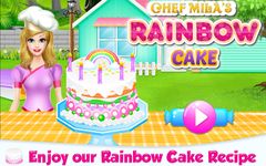 Lovely Rainbow Cake Cooking imgesi 5