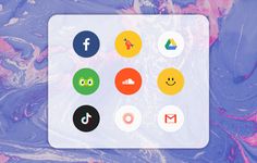 Скриншот 4 APK-версии Pure - Icon Pack