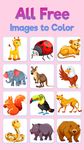 ภาพหน้าจอที่ 4 ของ Animals Color by Number-Cats, Dogs, Horse, Unicorn