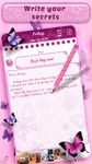 Screenshot  di Pink Diary with Lock Password for Girls apk