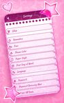 Pink Diary with Lock Password for Girls zrzut z ekranu apk 1