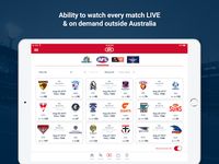 Watch AFL capture d'écran apk 4