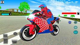 Screenshot 6 di Superhero Tricky bike race (kids games) apk