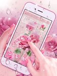 Elegantes Rosa-Rosen-Thema 3D Bild 3