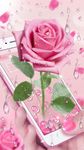 Elegantes Rosa-Rosen-Thema 3D Bild 1