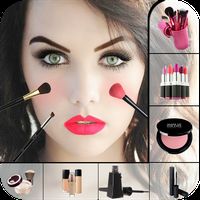 Ícone do Makeup Photo Grid Beauty Salon-Fashion Style
