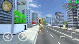 Screenshot 5 di Super Crime Steel War Hero Iron Flying Mech Robot apk