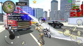 Super Crime Steel War Hero Iron Flying Mech Robot のスクリーンショットapk 16