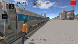 Скриншот 2 APK-версии Train and rail yard simulator