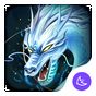 Divine Cool White Dragon-APUS Launcher theme apk icon