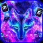 Galaxy Wild Wolf Keyboard Theme APK