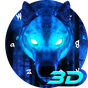 Εικονίδιο του 3D Ζωντανός λύκος από πάγο apk