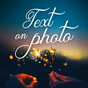Text On Photo - Photo Text Edit icon