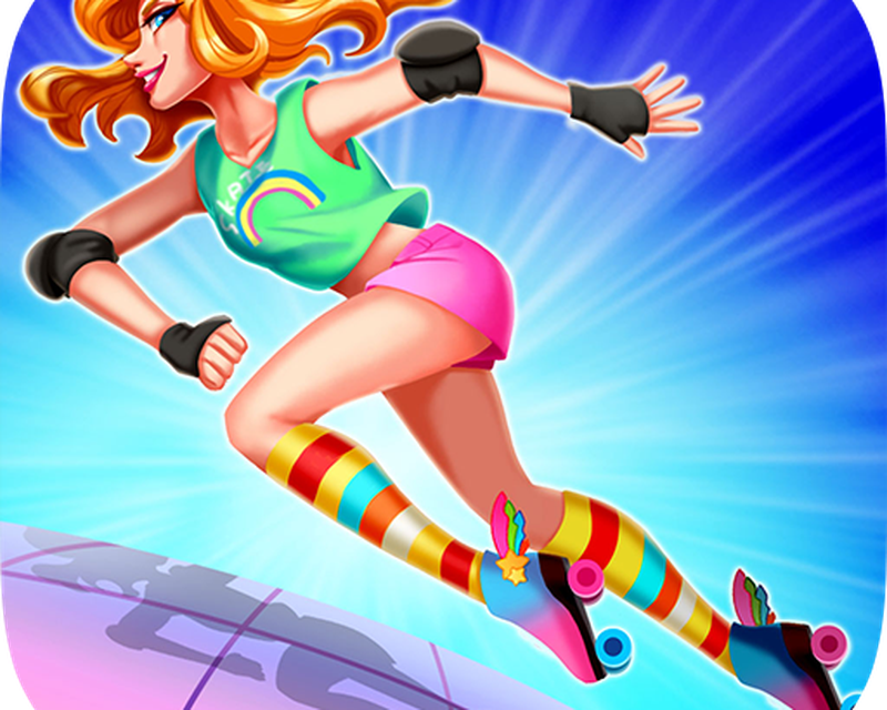Roller Skating Girl: Perfect 10 ❤ Бесплатные игры на андроид - скачать Roll...