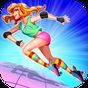 Roller Skating Girl: Perfect 10 ❤ Free Dance Games icon