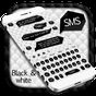 Εικονίδιο του SMS Black And White Keyboard apk