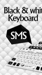 SMS Black And White Keyboard εικόνα 2