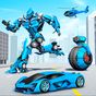 US Police Robot Transform Helicopter Wars APK