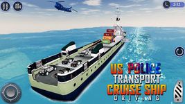 US Police Transport Cruise Ship Driving Game afbeelding 1