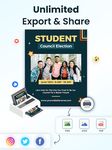 Tangkap skrin apk Poster Maker Flyer Maker 8