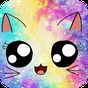 Galaxy Cute Kitty Sparkle Theme APK