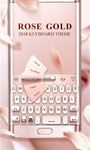 Картинка 4 Rose Gold 2018 GO Keyboard Theme