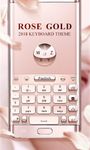 Картинка 3 Rose Gold 2018 GO Keyboard Theme