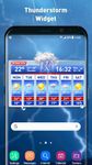 Gambar Weather report & temperature widget 1