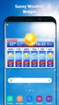 Gambar Weather report & temperature widget 2