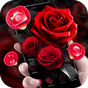 3D Vrai Amour Rose Rouge Thème APK