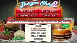 Burger Shop 2 Deluxe capture d'écran apk 13
