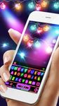 Sparkle Neon Lights Keyboard Theme screenshot APK 3