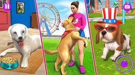 Captura de tela do apk Virtual Family Pet Dog Home Adventure Game 1