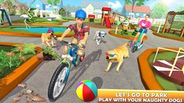 Captura de tela do apk Virtual Family Pet Dog Home Adventure Game 2