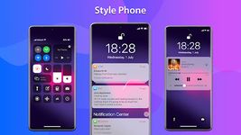 Tangkapan layar apk Phone 8 Launcher & Phone X Launcher & Lock Screen 14