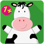 Moo & animals - game for toddlers from 1 year