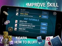 Captură de ecran How to Play Poker - Learn Texas Holdem Offline apk 1